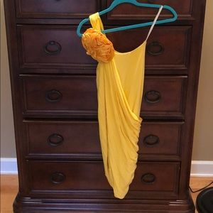 Va Va Voom bright yellow summer dress